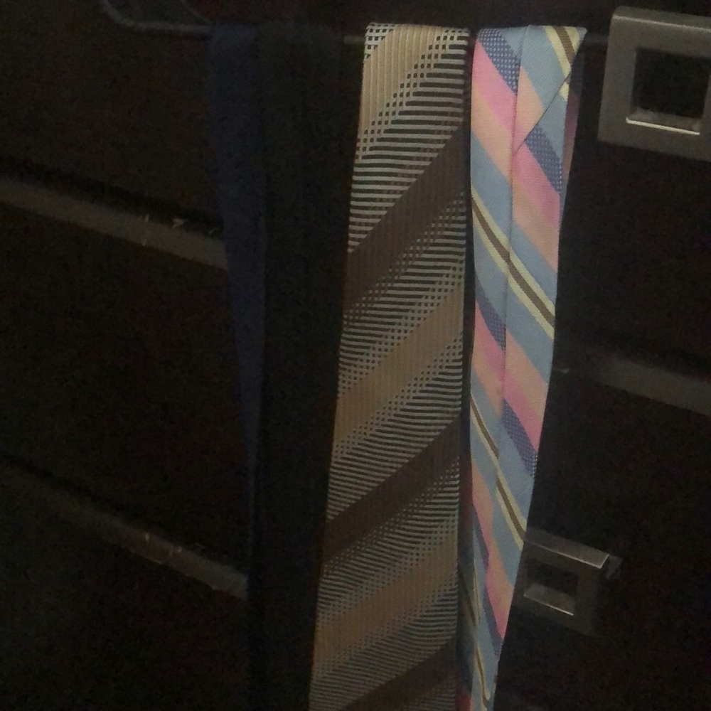 Four ties different colors